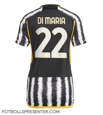 Juventus Angel Di Maria #22 Hemma Matchtröja Dam 2023-24 Kortärmad